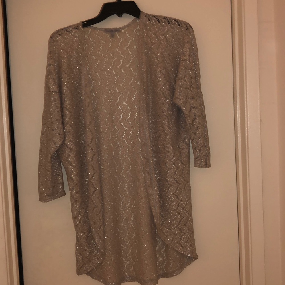 Shimmer cardigan